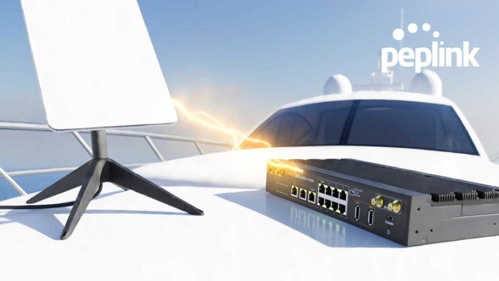Unleashing Uninterrupted Connectivity at Sea: Peplink Routers and Starlink for the Maritime Industry - Featured Image