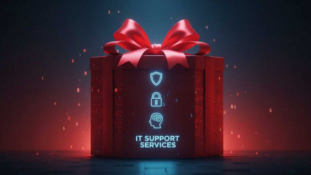 Why Outsourced IT Support is the Best Present for Your Business - Featured Image