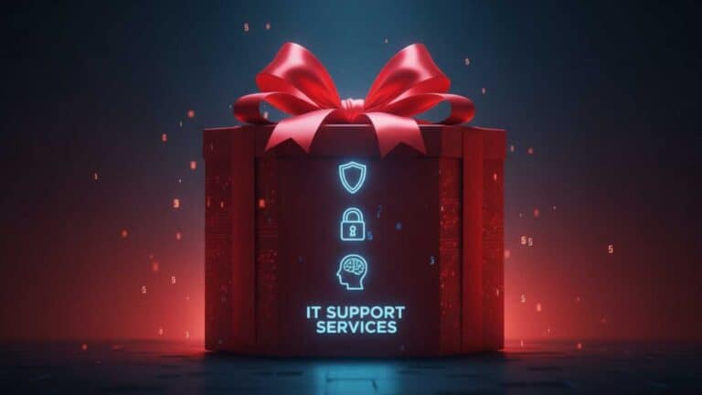 Why Outsourced IT Support is the Best Present for Your Business - Featured Image